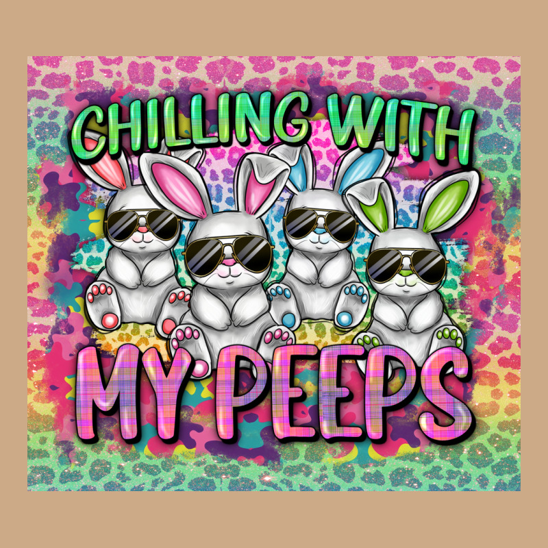 Chilling With My Peeps Vintage Hoodie by FaDigitalArtStudio | Teevron