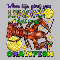 When Life Gives You Lemons Boil Some Crawfish Mardi Gras Long Sleeve Tee | Teevron