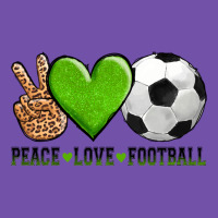 Peace Love Soccer Premium Sweatshirt | Teevron