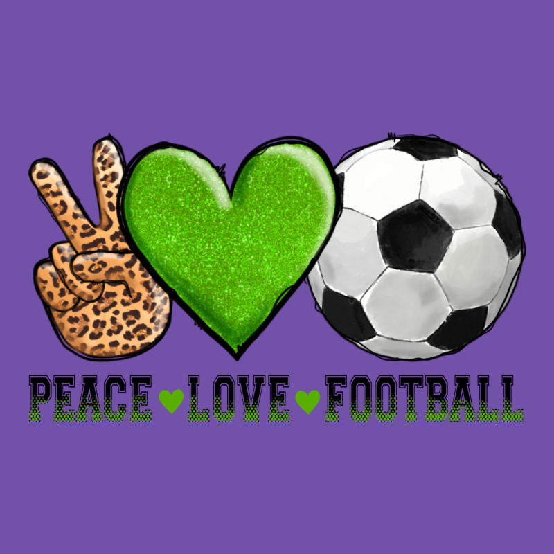 Peace Love Soccer Premium Sweatshirt by AdoDesignShop | Teevron