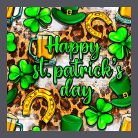 Happy St. Patrick's Day Pattern Digital Paper Vintage Hoodie | Teevron