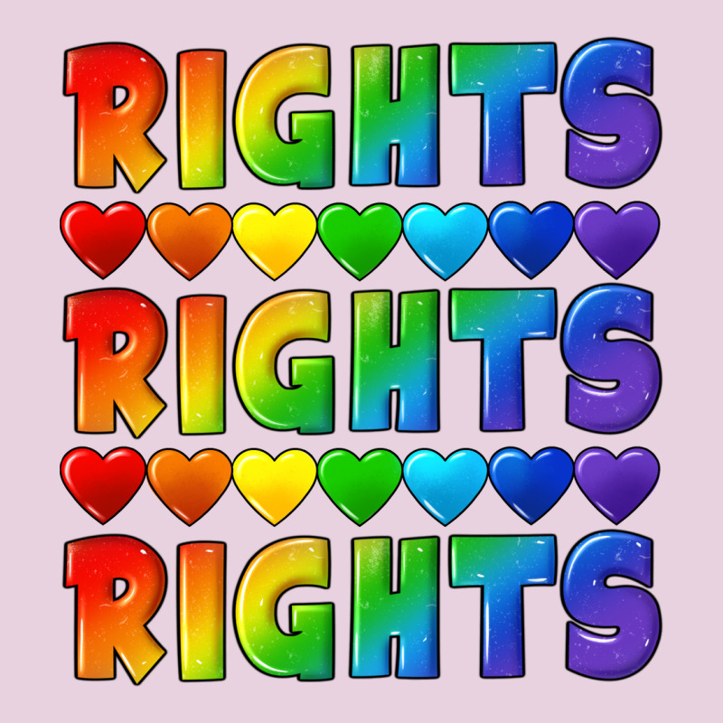 Rights Rights Rights Pride Ladies Tee by CowGirlArtShop | Teevron