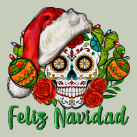 Feliz Navidad Skull Long Sleeve Tee | Teevron