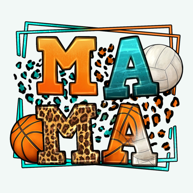 Basketball And Volleyball Mama Mother's Day Premium Hoodie by LillyAllenDesigns | Teevron