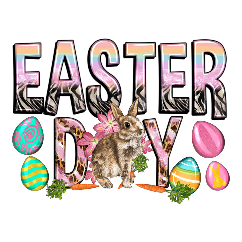 Easter Day With Rabbit Ladies Tee by HowdyJamesFarm | Teevron