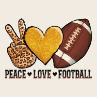 Peace Love Football Premium Sweatshirt | Teevron