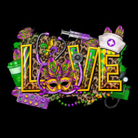 Mardi Gras Love Nurse Premium Tee | Teevron