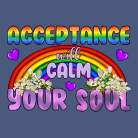 Lgbtq Acceptance Will Calm Your Soul Vintage Hoodie | Teevron