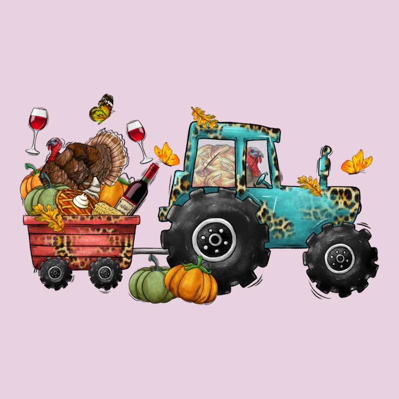Thanksgiving Tractor Classic Tee by CowGirlArtShop | Teevron