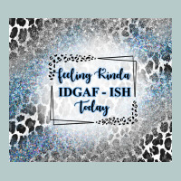 Feeling Kinda Idgaf Ish Today With Leopard And Gli Heavy Core Tee | Teevron