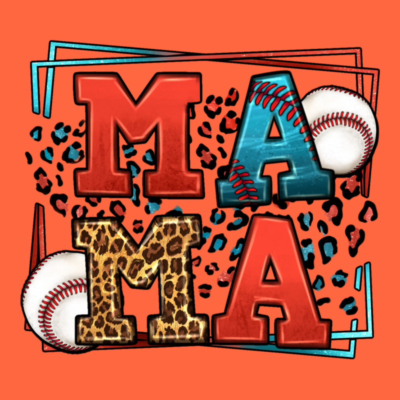 Leopard Baseball Mama Mother's Day Premium Hoodie by LillyAllenDesigns | Teevron