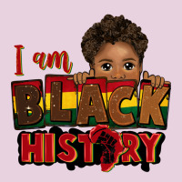 I Am Black History Black Boy Peekaboo Juneteenth Ladies Tee | Teevron