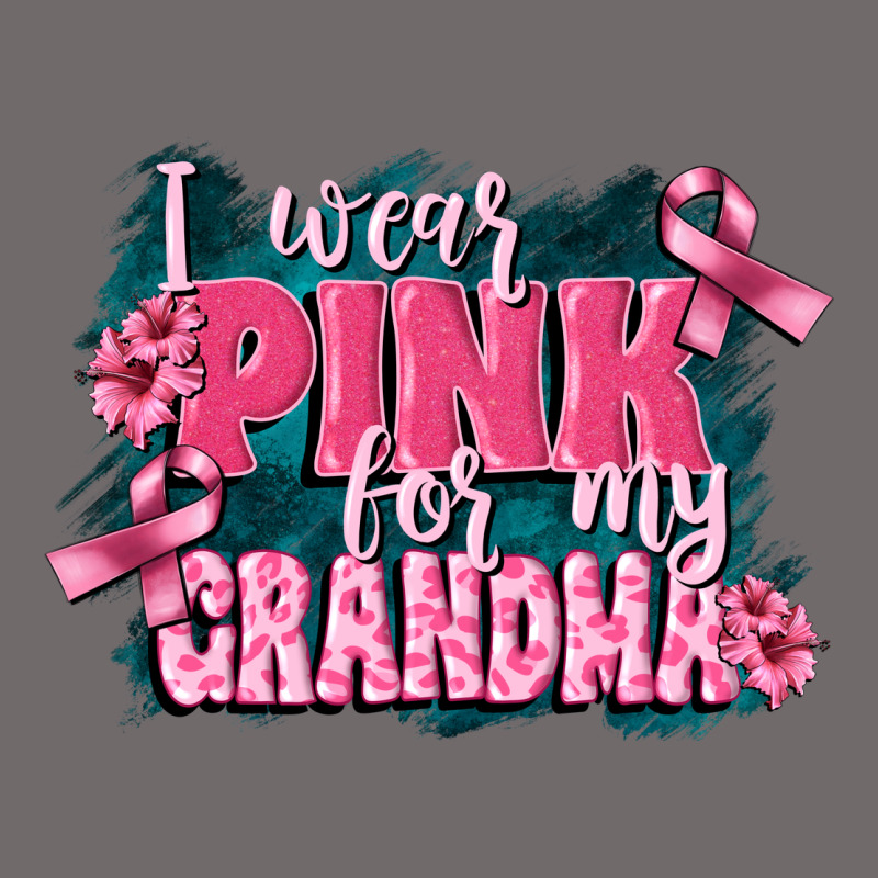 I Wear Pink For My Grandma Urban Heavy Tee by FaDigitalArtStudio | Teevron