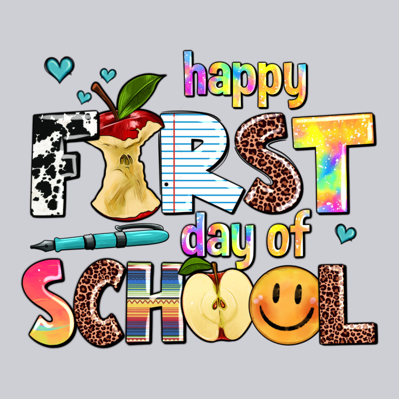 Happy First Day Of School Heavyweight Sweatshirt by AdoDesignShop | Teevron