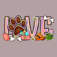 Easter Love Dog Paw Vintage Hoodie | Teevron