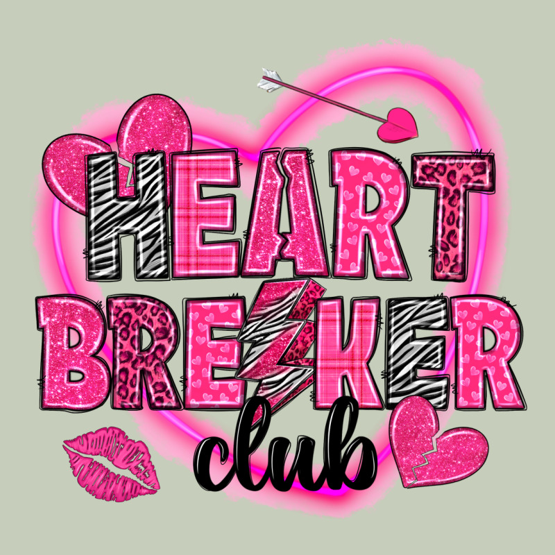 Heart Breaker Club Valentine's Day Ladies Tee by HowdyJamesFarm | Teevron