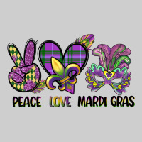 Peace Love Mardi Gras Premium Tee | Teevron
