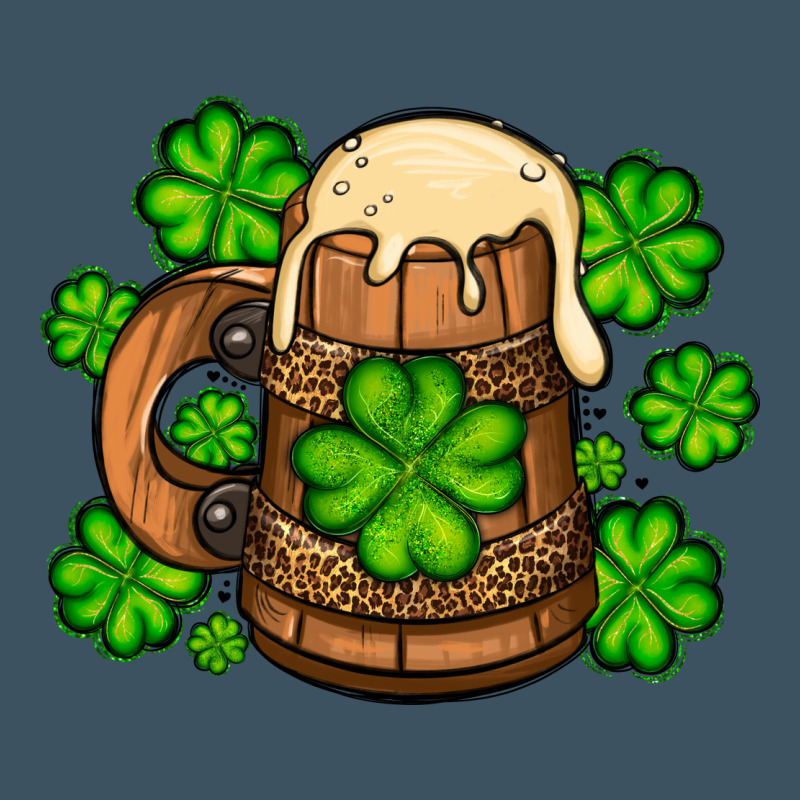 St. Patrick's Beer And Shamrock Urban Heavy Tee by OliviaCreatesArt | Teevron