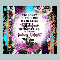 I'm Sorry If You Find My Resting Bitchface Intimid Heavy Core Tee | Teevron