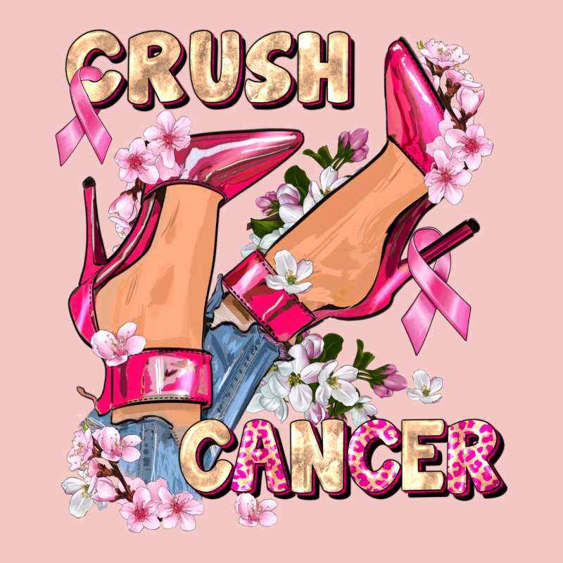 Crush Breast Cancer Urban Heavy Tee by FaDigitalArtStudio | Teevron