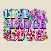 Live Laugh Love Hippie Valentine's Day Urban Heavy Tee | Teevron