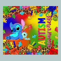 Autism Awareness With Stitch Tumbler Heavy Core Tee | Teevron