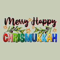 Merry Happy Chrismukkah With Olive Branch Long Sleeve Tee | Teevron