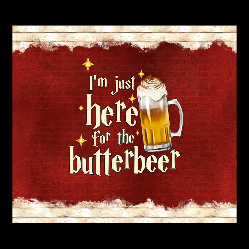 I'm Just Here For The Butterbeer Heavy Core Tee by TumblerDesignByShophia | Teevron