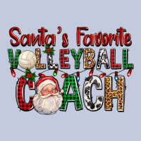 Santa's Favorite Volleyball Coach For Christmas Long Sleeve Tee | Teevron