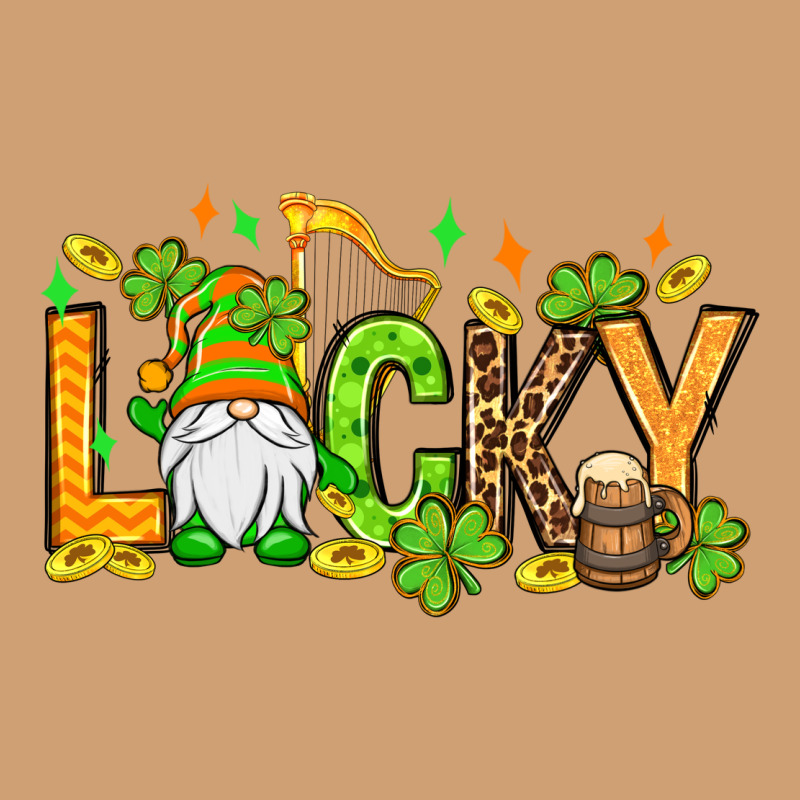 St. Patrick's Lucky Gnome Vintage Tee by OliviaCreatesArt | Teevron