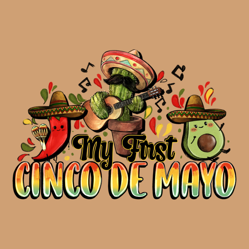 My First Cinco De Mayo Vintage Tee by FaDigitalArtStudio | Teevron
