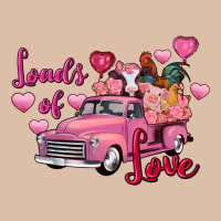 Loads Of Love Valentine's Day Farm Truck Urban Heavy Tee | Teevron