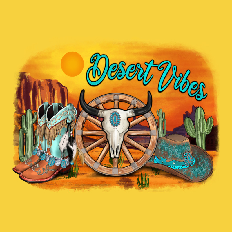 Desert Vibes Premium Sweatshirt by AdoDesignShop | Teevron