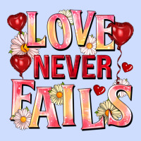 Love Never Fails Urban Heavy Tee | Teevron