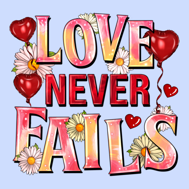 Love Never Fails Urban Heavy Tee by FaDigitalArtStudio | Teevron