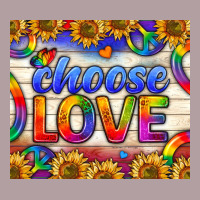 Western Choose Love Tumbler Vintage Hoodie | Teevron