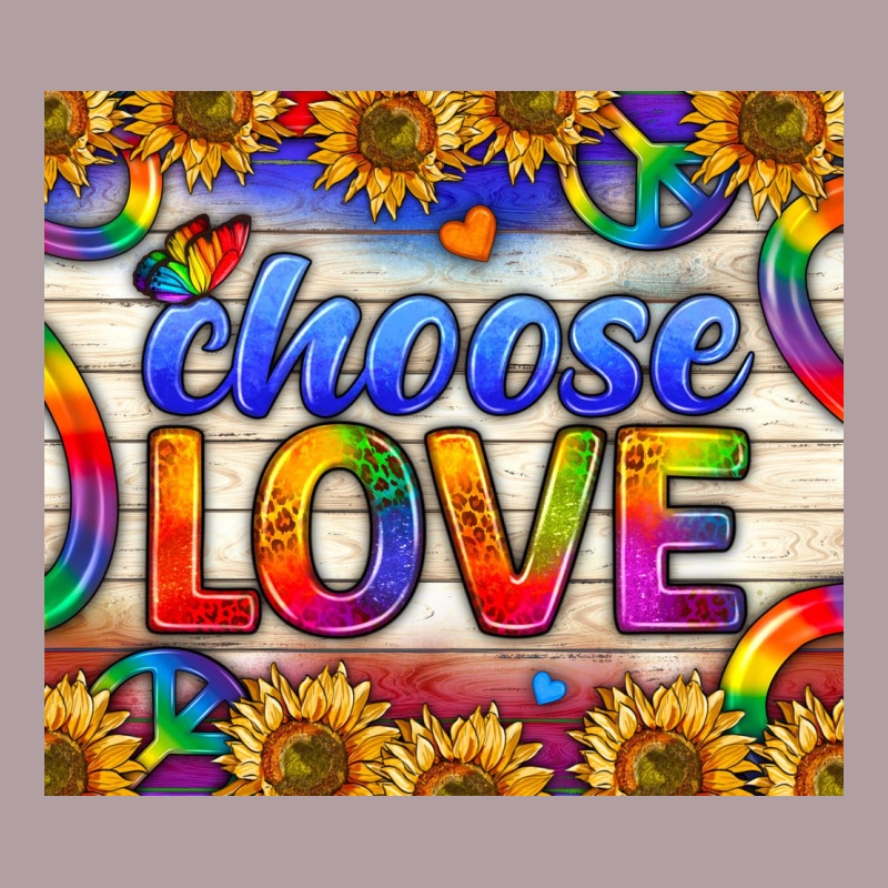 Western Choose Love Tumbler Vintage Hoodie by BundleAndBundleShop | Teevron