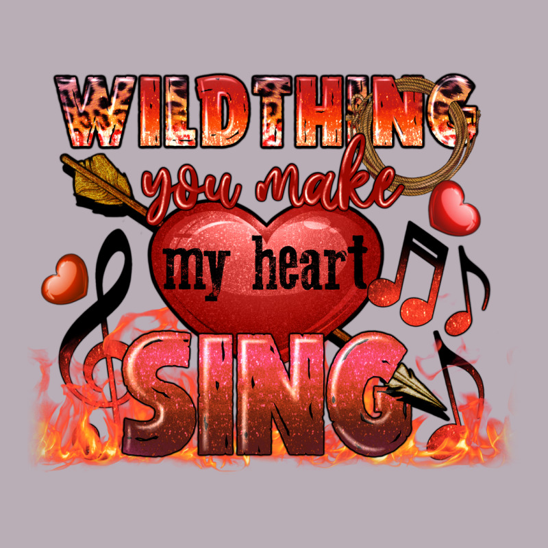 Valentine's Day Wild Thing You Make My Heart Sing Vintage Tee by FaDigitalArtStudio | Teevron