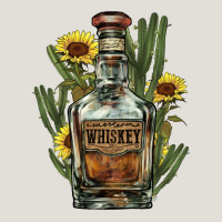 Western Whiskey Bottle Heavy Core Tee | Teevron