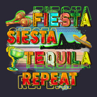 Fiesta Siesta Tequila Repeat Vintage Tee | Teevron