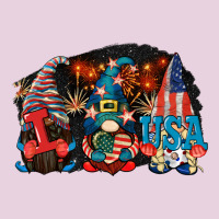 I Love Usa Gnomes 4th Of July Ladies Tee | Teevron