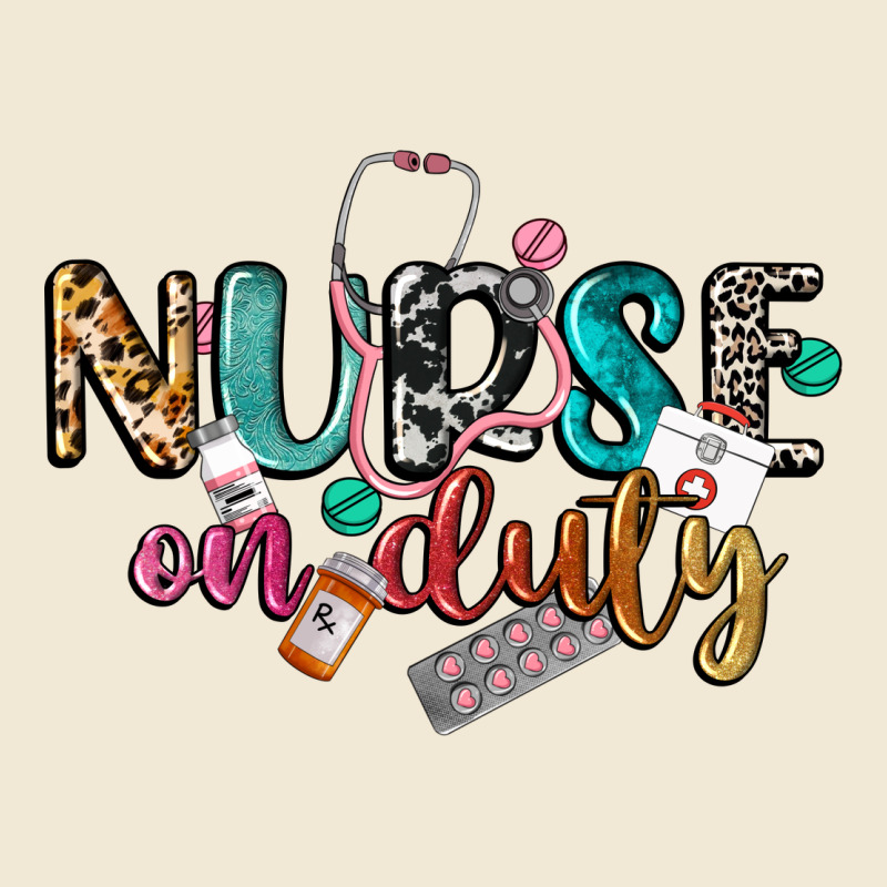 Nurse On Duty Ladies Tee by CowGirlArtShop | Teevron