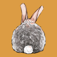 Easter Bunny Back View Urban Heavy Tee | Teevron
