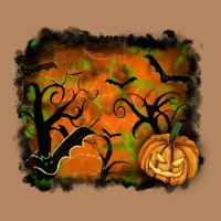 Halloween Backround Long Sleeve Tee | Teevron