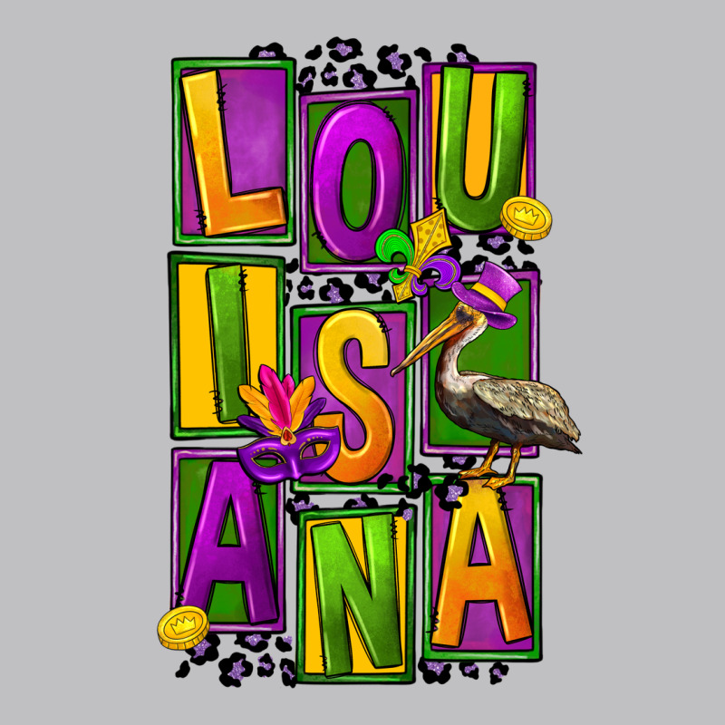 Mardi Gras Louisiana Long Sleeve Tee by FaDigitalArtStudio | Teevron