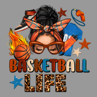 Basketball Life Messy Bun Vintage Hoodie | Teevron