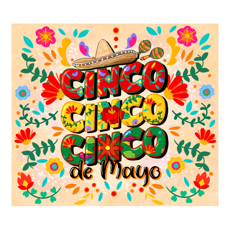 Cinco Cinco Cinco De Mayo Premium Tee by CowGirlArtShop | Teevron