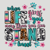 When Life Gives You More Than You Can Stand Kneel Zipper Hoodie | Teevron