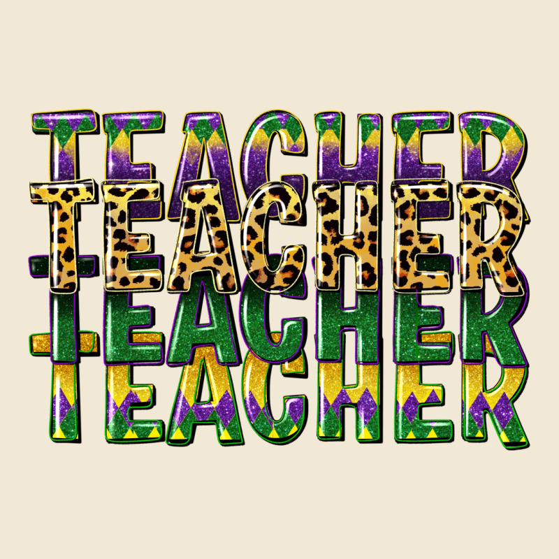 Teacher Mardi Gras Premium Tee by CowGirlArtShop | Teevron