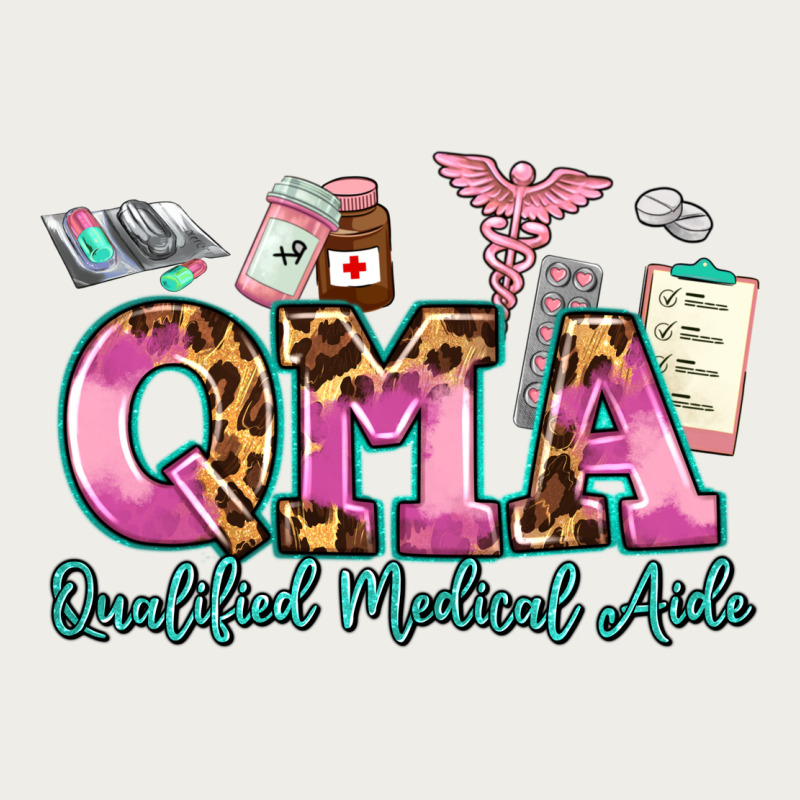 Qma Qualified Medical Aide Zipper Hoodie by AdoDesignShop | Teevron